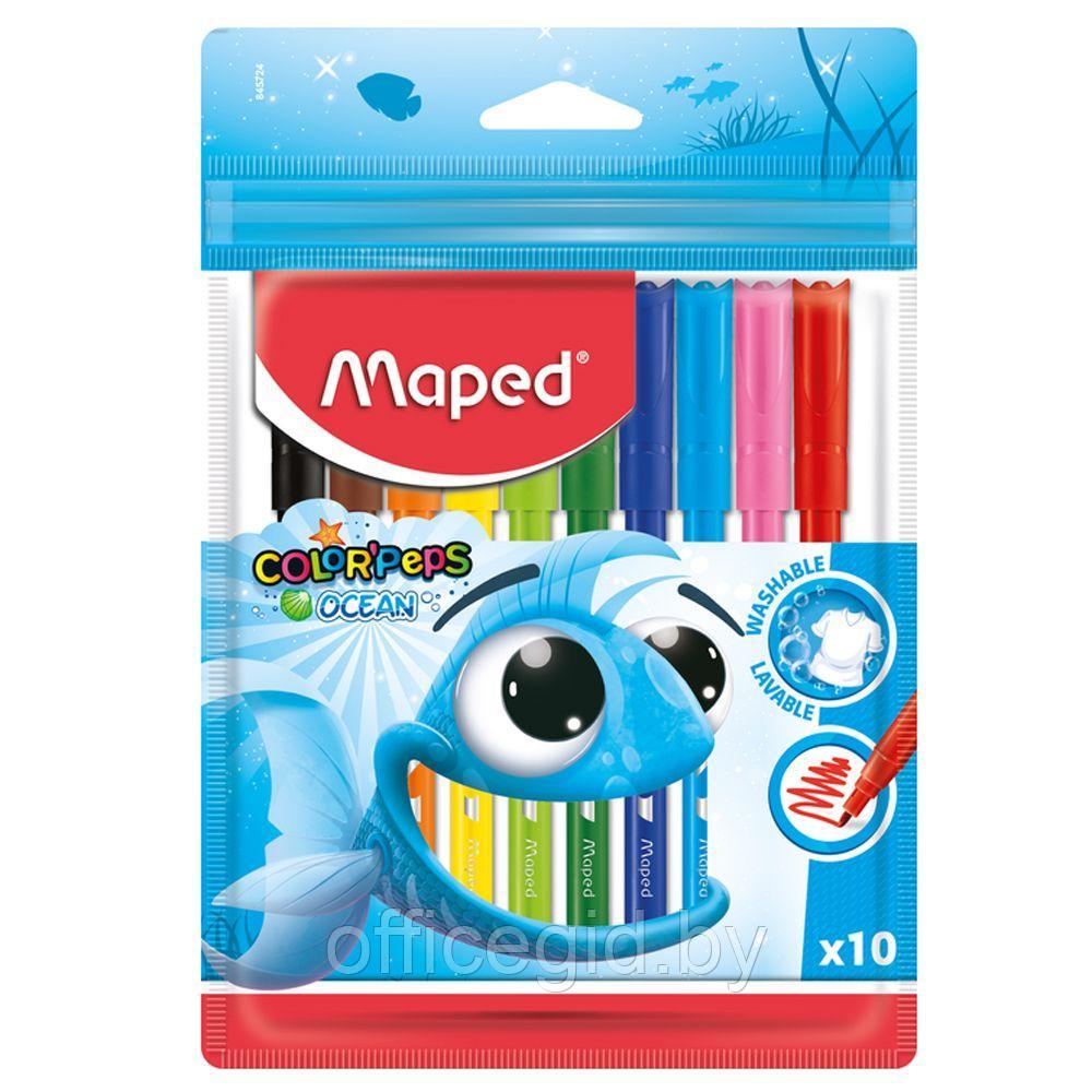 Фломастеры Maped "Color Peps Ocean", 10 шт