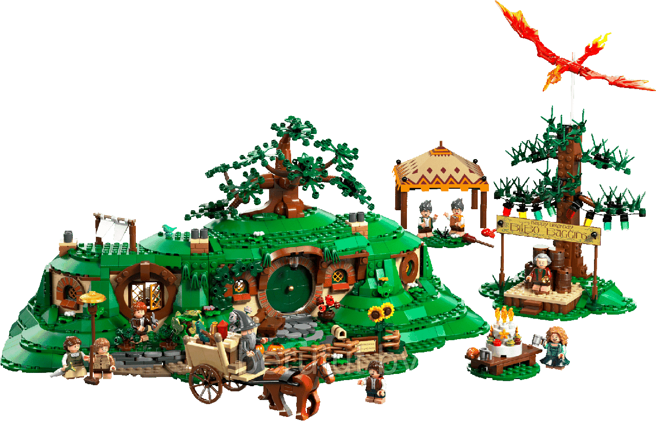 Конструктор Icons "Властелин колец: Шир" 2017 деталей аналог Lego