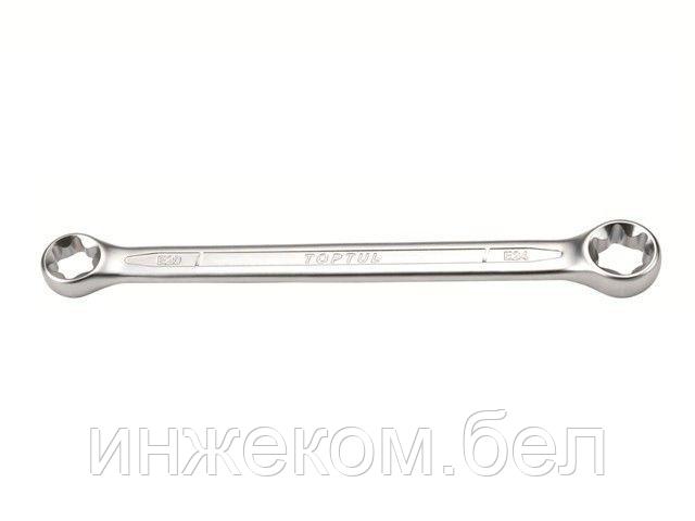 Ключ накидной "звездочка" Е16хЕ22 TOPTUL