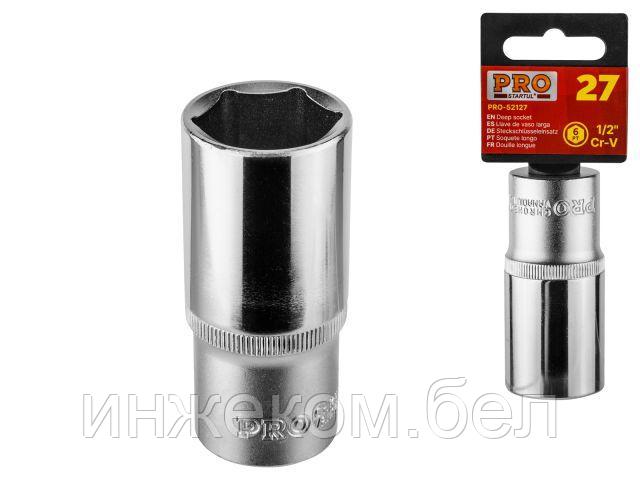 Головка 1/2" 24мм 6гр. глубокая PRO STARTUL (PRO-52124)