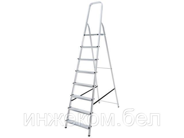 Лестница-стремянка алюм. 170 см 8 ступ. 5,8кг PRO STARTUL (ST9940-08) (Размеры профиля: Передний каркас