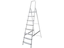 Лестница-стремянка алюм. 170 см 8 ступ. 5,8кг PRO STARTUL (ST9940-08) (Размеры профиля: Передний каркас