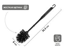 Ершик для унитаза, KLINKO, черный, PERFECTO LINEA