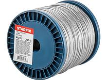 Трос стальной в ПВХ М2(1) DIN 3055 (бухта 200 м) STARFIX