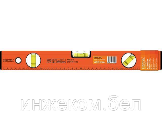 Уровень 400мм брусковый STARTUL STANDART (ST2510-040) (угл 90° 180° 45°)