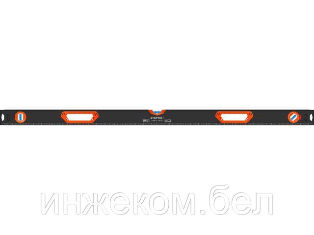 Уровень 1200мм STARTUL PROFI (ST2550-120) (угл 90° 180° 45° фрезерованная поверхность, 1 поворотный глазок,