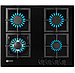 Газовая варочная панель Schtoff H6001C02IS Black, фото 2