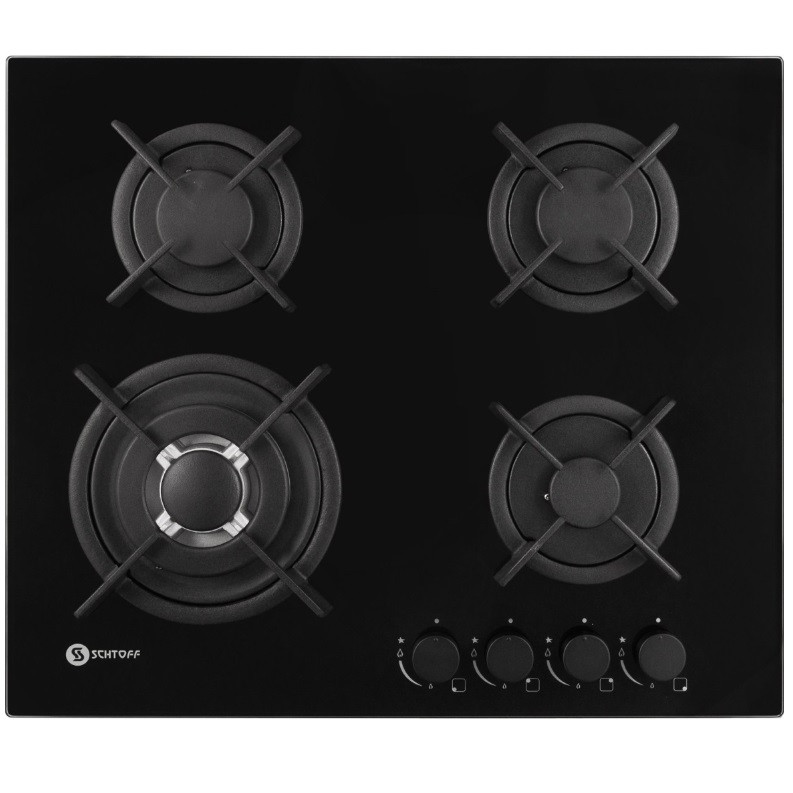 Газовая варочная панель Schtoff H6001C15IS Black