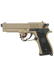 Страйкбольный пистолет Cyma Beretta M92 AEP Tan