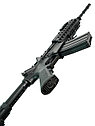 Страйкбольный автомат Cyma M4 S-System CQB Black, фото 8