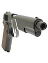 Страйкбольный пистолет KJW Colt M1911A1 TBC Gas GBB, удлин. ствол, фото 5