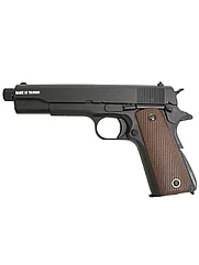 Страйкбольный пистолет KJW Colt M1911A1 TBC Gas GBB, удлин. ствол