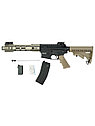 Страйкбольный автомат KJW M4 RIS Carbine C8 Mag GBB (Black), фото 2