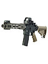 Страйкбольный автомат KJW M4 RIS Carbine C8 Mag GBB (Black), фото 3