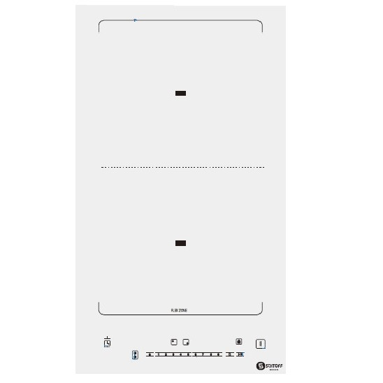 Индукционная варочная панель Schtoff I3H02B White