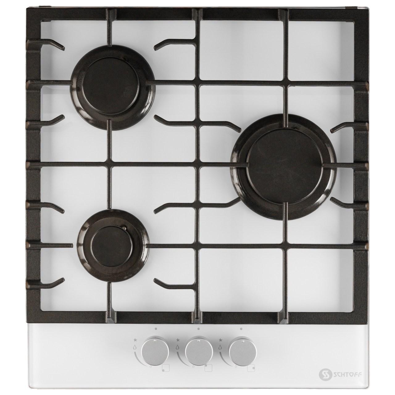Газовая варочная панель Schtoff H4501C15IS White