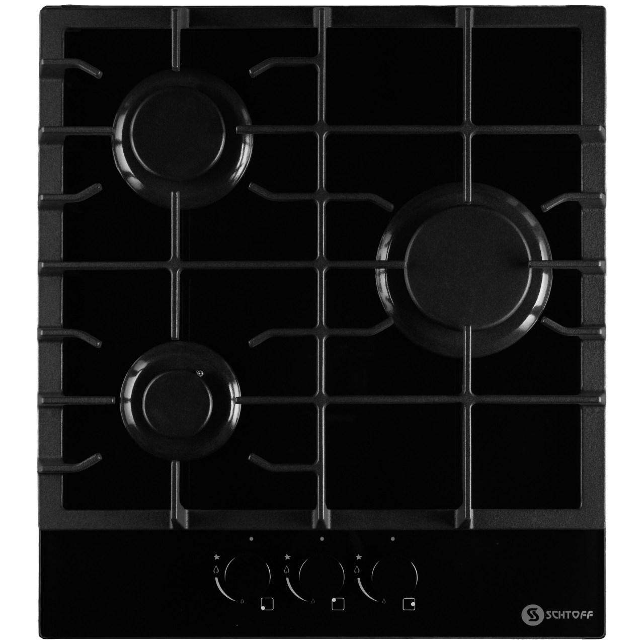 Газовая варочная панель Schtoff H4501C15IS Black