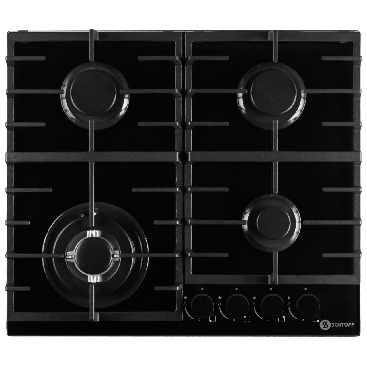 Газовая варочная панель Schtoff H6034C29IS Black