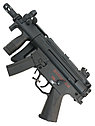 Страйкбольный пистолет-пулемет Cyma H&K MP5, складной приклад, фото 8