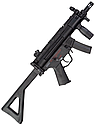 Страйкбольный пистолет-пулемет Cyma H&K MP5, складной приклад, фото 10