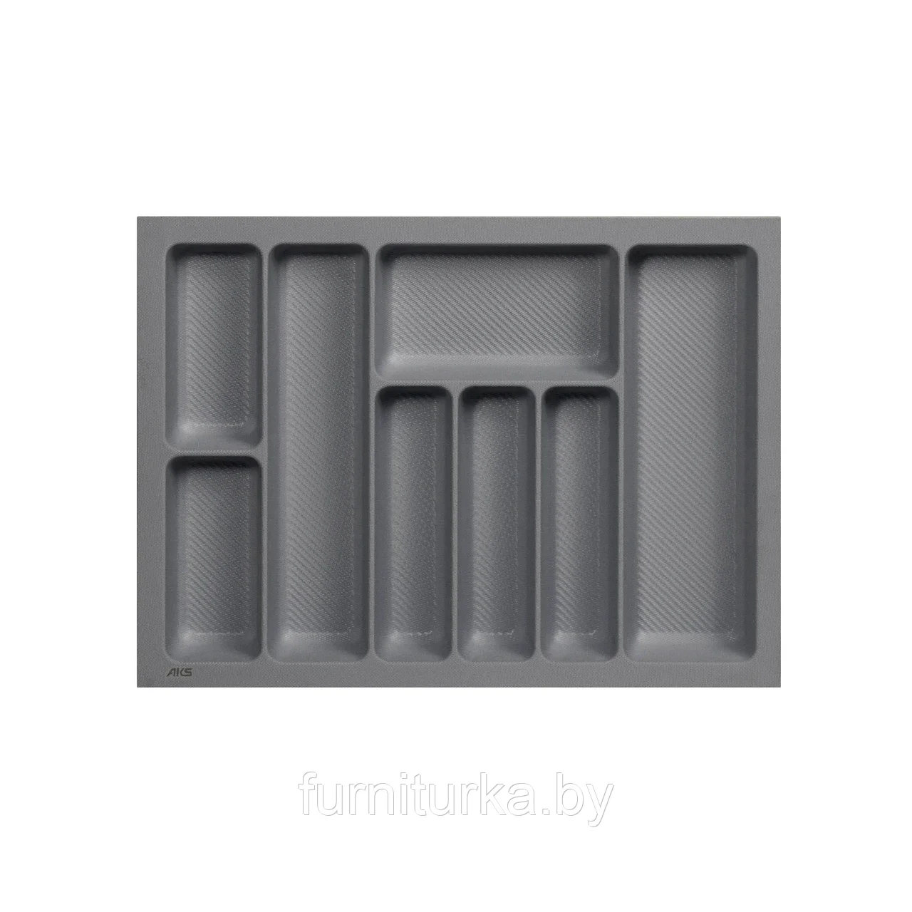 Лоток для столовых приборов 800 PIXEL 735*485, графит AKS