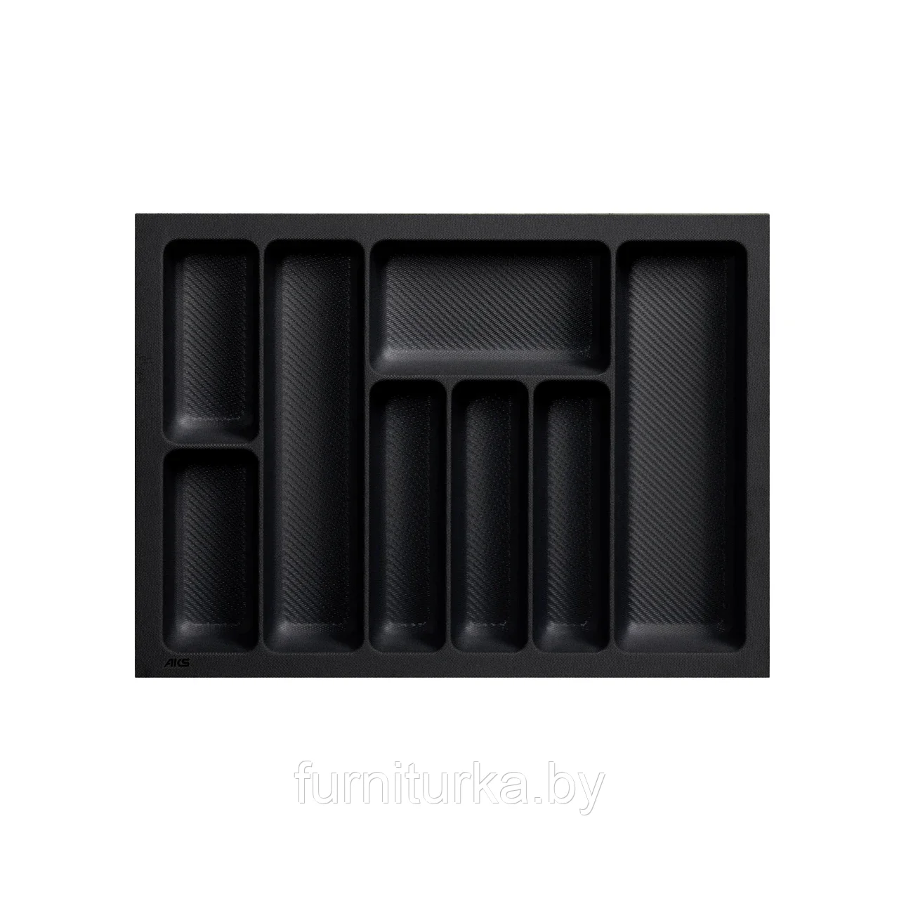 Лоток для столовых приборов 800 PIXEL 735*485, черный AKS