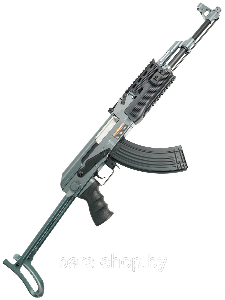 Страйкбольный автомат Cyma АКС-47 Tactical, пластик. корпус, складной приклад (CM.028B)