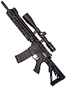 Страйкбольный автомат Cyma M4 AR15 Keymod, нейлон (CM.619A), фото 9