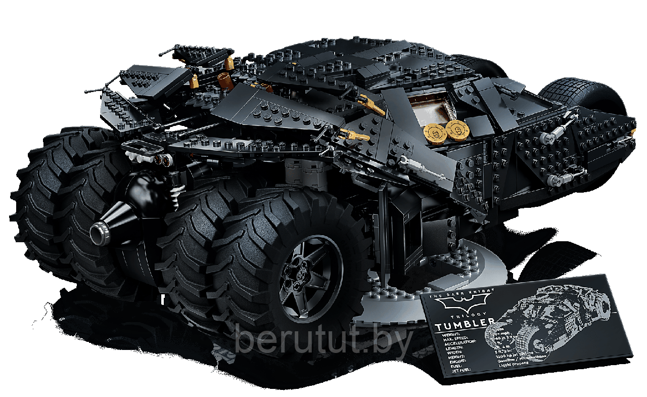 Конструктор Batman Бэтмобиль "Тумблер" 2049 деталей аналог Lego - фото 3 - id-p247923194