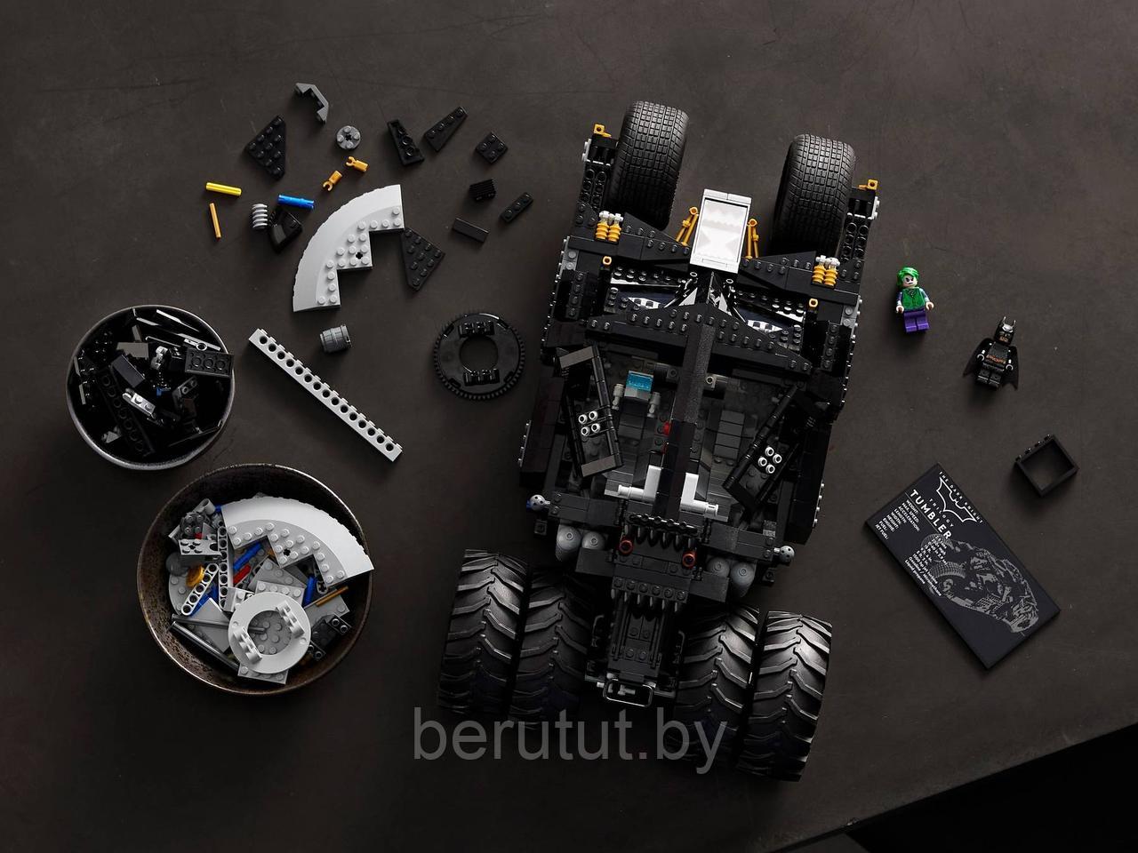 Конструктор Batman Бэтмобиль "Тумблер" 2049 деталей аналог Lego - фото 7 - id-p247923194