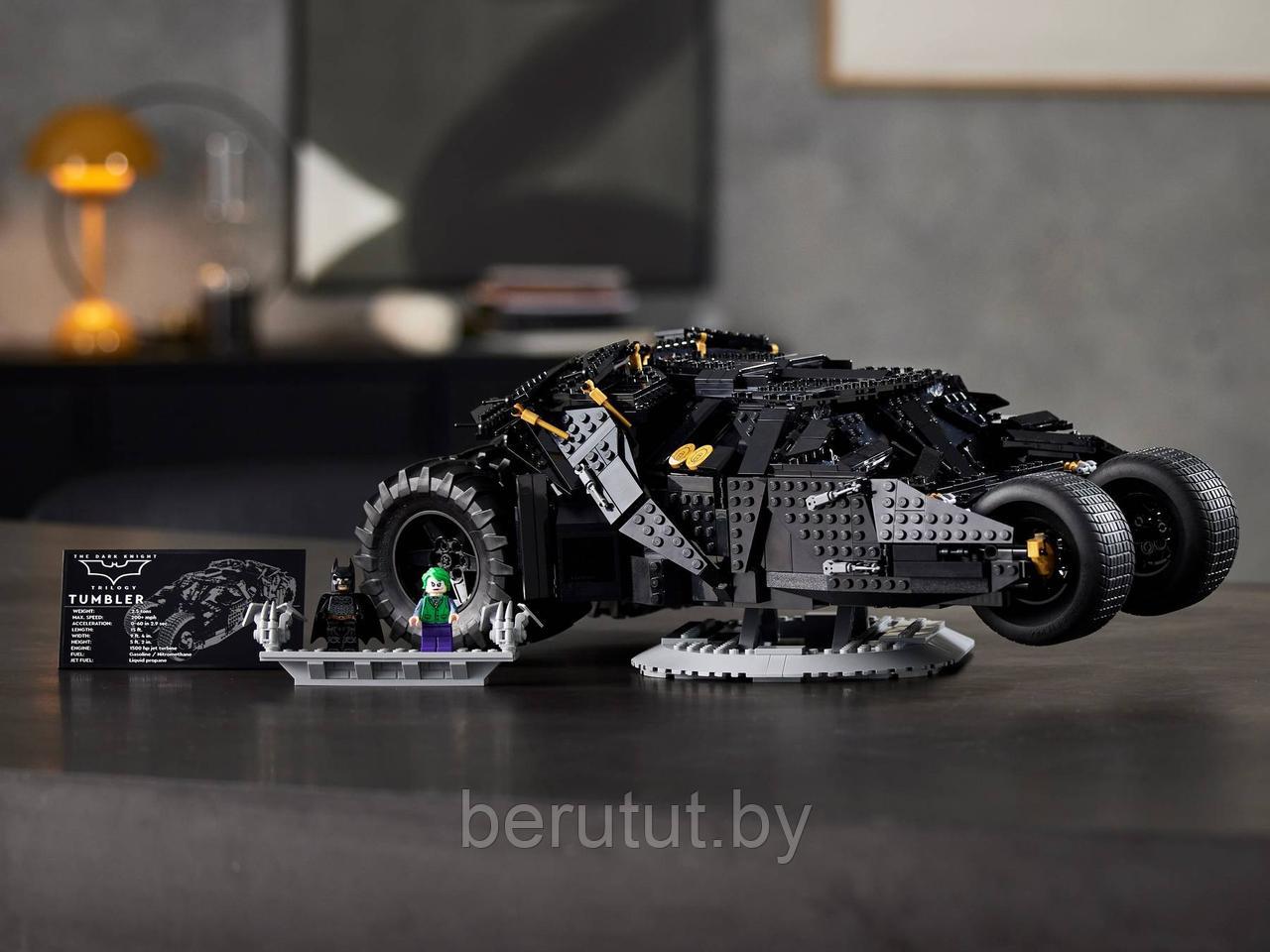 Конструктор Batman Бэтмобиль "Тумблер" 2049 деталей аналог Lego - фото 9 - id-p247923194