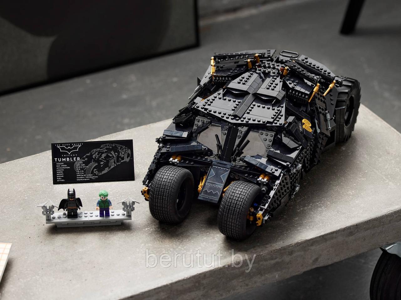Конструктор Batman Бэтмобиль "Тумблер" 2049 деталей аналог Lego - фото 10 - id-p247923194