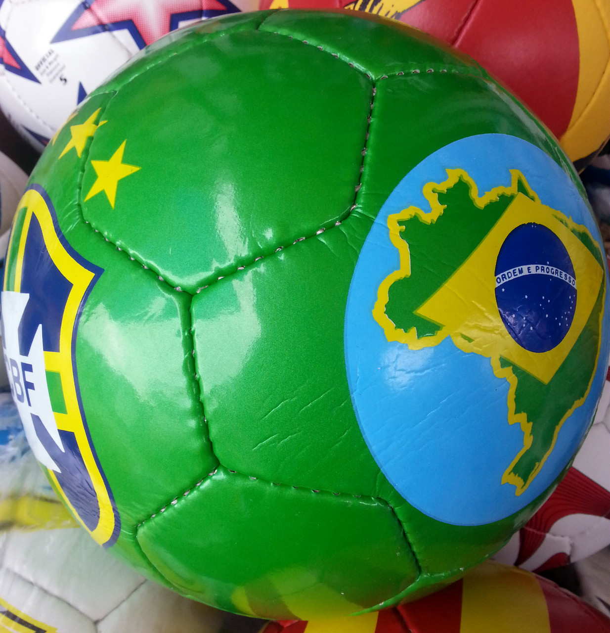 Мяч футбольный Brasil. - фото 2 - id-p24934900