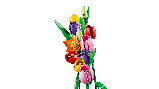 Конструктор Botanicals Букет тюльпанов 576 деталей аналог Lego, фото 5