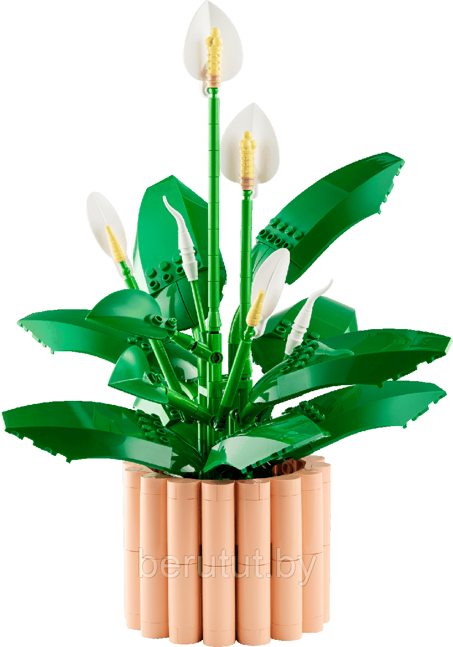 Конструктор Botanicals Мирная лилия 474 детали аналог Lego