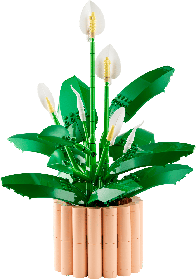 Конструктор Botanicals Мирная лилия 474 детали аналог Lego