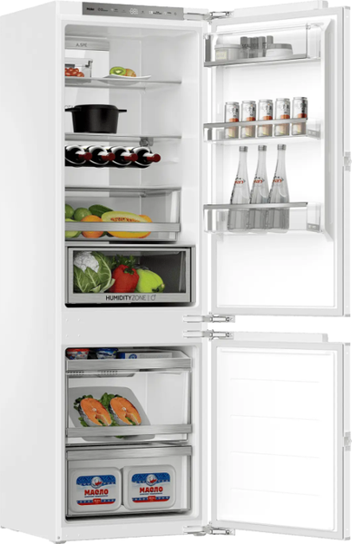 встроенный холодильник Haier BCF5261WRU с инверторным компрессором и системой жесткого крепления Door-on-Door