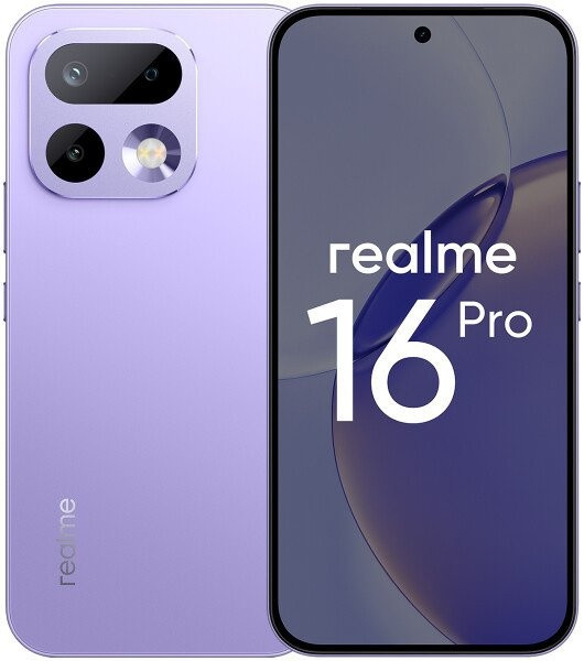 Телефон Realme 16 Pro 5G 8GB/256GB международная версия (сиреневый)