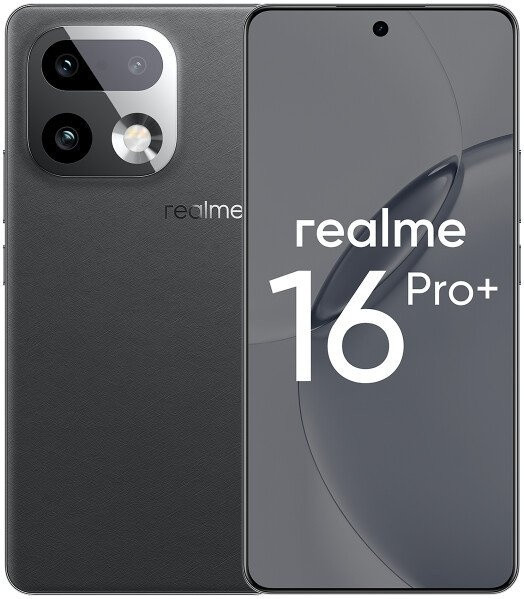 Телефон Realme 16 Pro+ 5G 12GB/512GB международная версия (серый)