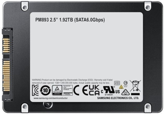 SSD Samsung PM893 480GB MZ7L3480HCHQ-00B7C