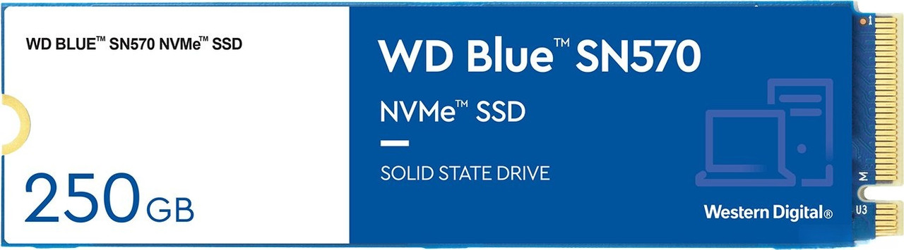 SSD WD Blue SN570 250GB WDS250G3B0C
