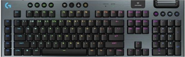Клавиатура Logitech G915 X Lightspeed GL Clicky 920-012700 (черный, нет кириллицы)