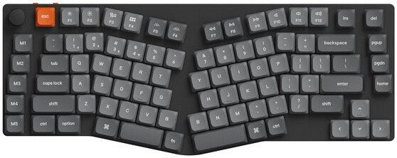 Клавиатура Keychron K15 Max RGB K15M-B1 (Gateron Low Profile Red 2.0, нет кириллицы)