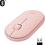 Мышь Logitech M350 Pebble (розовый), фото 2