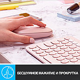 Мышь Logitech M350 Pebble (розовый), фото 4