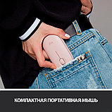 Мышь Logitech M350 Pebble (розовый), фото 5