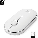 Мышь Logitech M350 Pebble (белый), фото 2