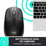 Мышь Logitech M190 (черный/темно-серый), фото 3