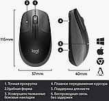 Мышь Logitech M190 (черный/темно-серый), фото 5