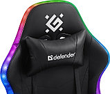 Игровое (геймерское) кресло Defender Factor X (черный), фото 6